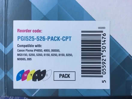 Photo of free Printer Cartridges - Canon Pixma (East Teignmouth TQ14) #2