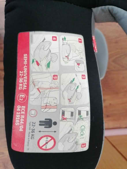 Photo of free Child's car booster seat (Presteigne LD8) #2