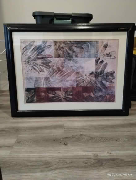 Photo of free Wood picture frame 38x28 (19124) #1