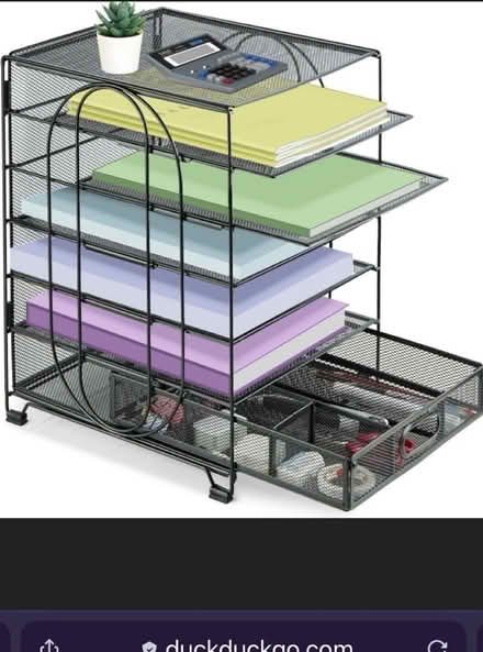 Photo of Paper storage drawers/letter tray (noma) #3
