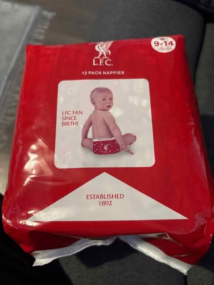 Photo of free liverpool fc nappies (liverpool L7) #1