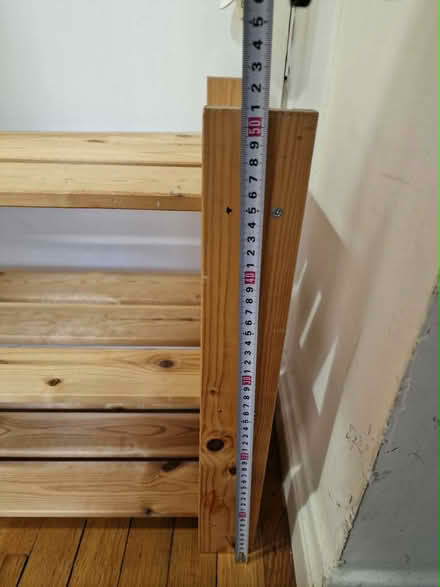 Photo of free Wooden shoe rack (West Kensington W14) #1