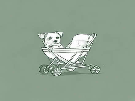 Photo of Pram for very old Jack Russell (Blackpill SA2) #1