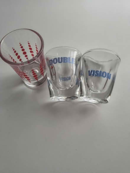 Photo of free 3 small glasses (Graham Road) #1