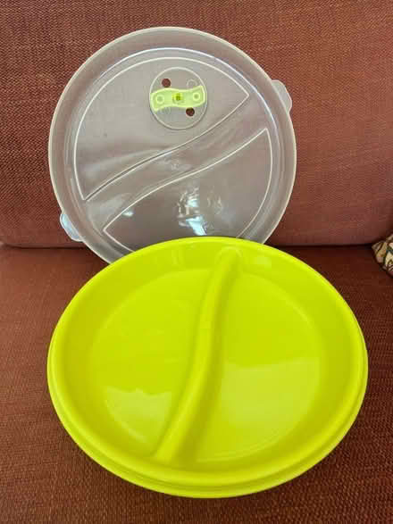 Photo of free Unused meal heater plate with vented lid (Welling DA16) #2