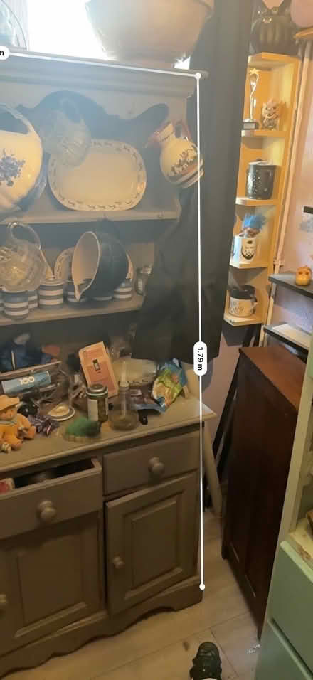 Photo of free Grey welsh dresser (Gillingham ME7) #4