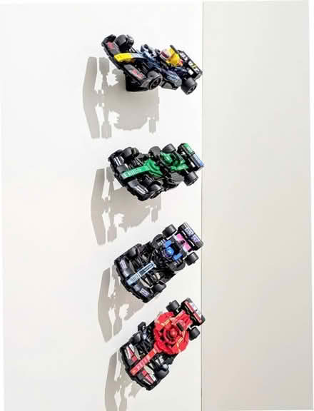 Photo of free Wall mounts for Lego F1 cars (CR2) #2