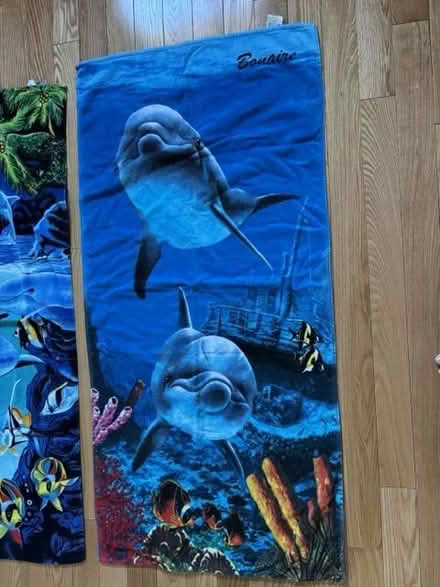 Photo of free Two dolphin-themed beach towels (Orleans) #2