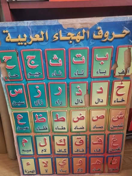 Photo of free Arabic letters display (W5) #1
