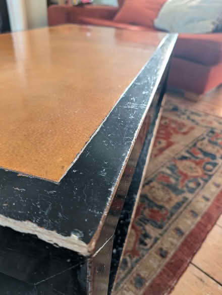 Photo of free Large Black & Tan Coffee Table (Fiveways BN1) #3