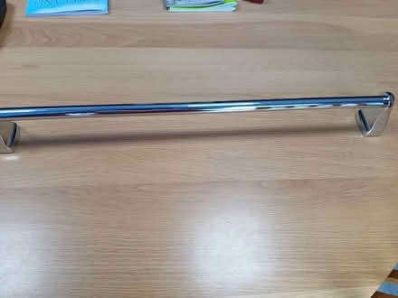 Photo of free Heavy Chrome towel rail and toothbrush holder (Garstang PR3) #4