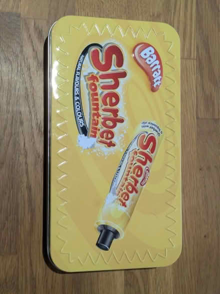 Photo of free Sherbet pencil tin (Stepney E1) #1
