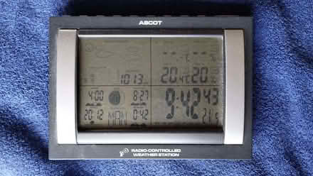 Photo of free Radio synchronised wall clock + weather stations (Ivy Farm SK11) #1