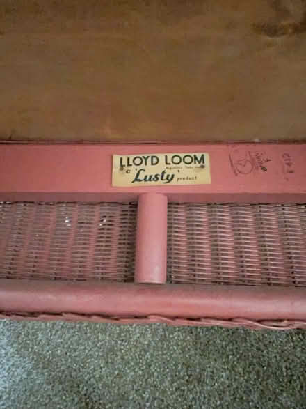 Photo of free Lloyd Loom Chair (Chesterfield S40) #2