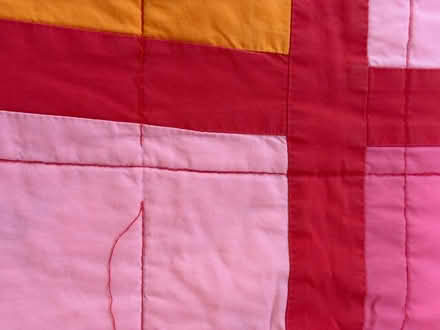 Photo of free Vibrant Twin quilt bedspread&Pillow (Darien - near 75th x Cass Ave.) #4