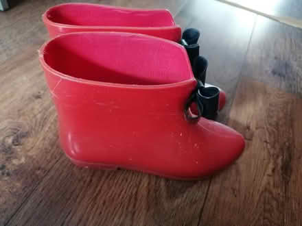 Photo of free Ladies red ankle wellington boots (Presteigne LD8) #2