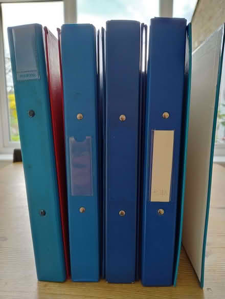 Photo of free Ring binders (Staveley HG5) #1