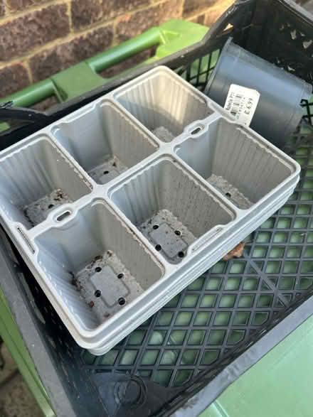 Photo of free Plant pots and trays various sizes (ME15 8) #2