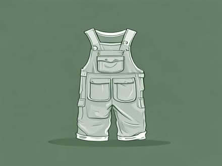 Photo of Full overalls or bib and brace (Totley S17) #1