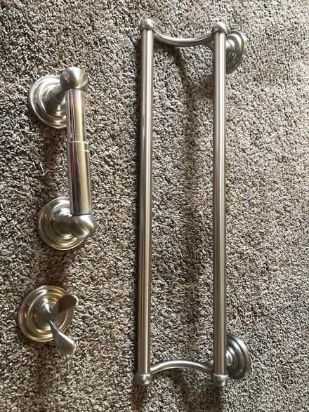 Photo of free Bathroom towel rack, etc (Springfield 22150) #1