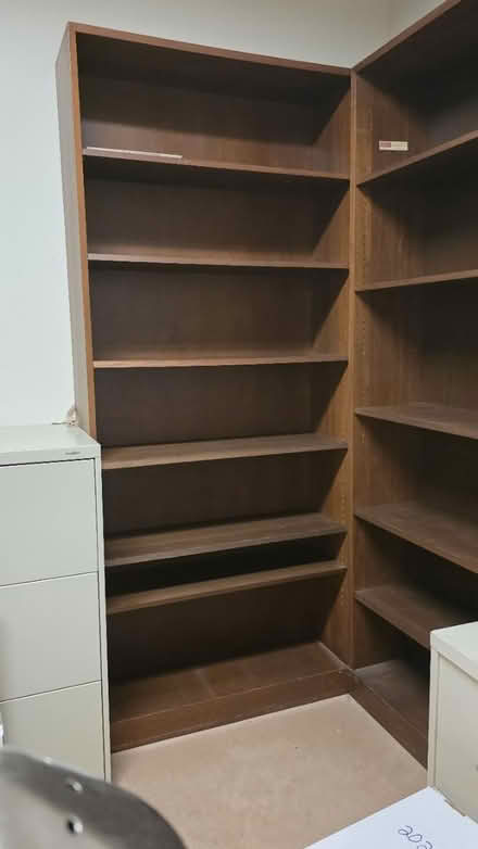 Photo of free Tall Wood Shelves (Winchester) #3