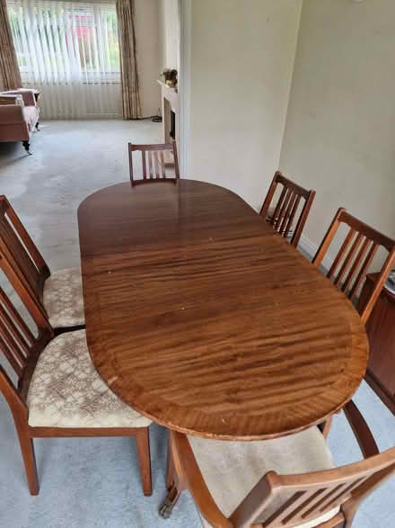 Photo of free Dining Table and 6 Chairs (Great Baddow CM2) #1