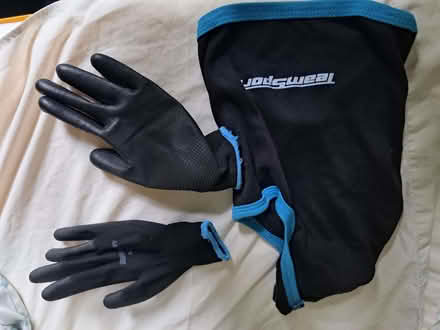 Photo of free Go Kart gloves and helmet mask (Battle RG30) #1