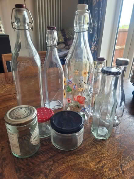 Photo of free Various glass bottles (SO18) #1