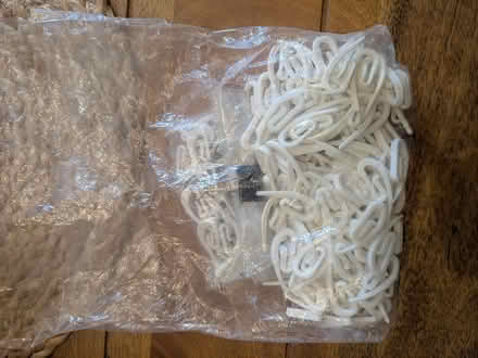 Photo of free Bag of curtain hooks plastic (M32 stretford) #1