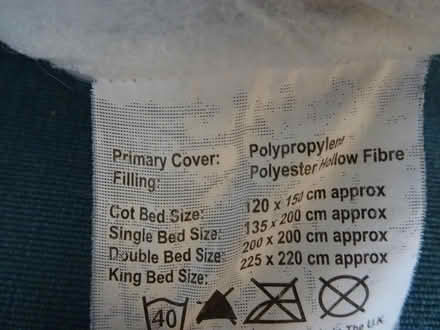 Photo of free 3 x Duvets (Size Single) (S2) #4