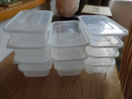Photo of free Plastic tubs with lids (Buglawton CW12) #1