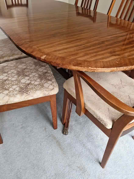 Photo of free Dining Table and 6 Chairs (Great Baddow CM2) #2