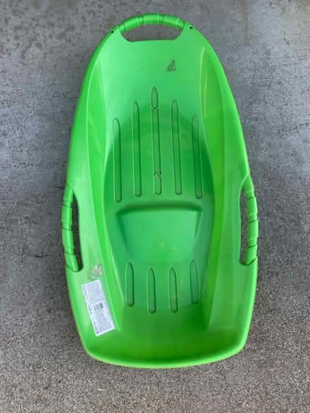 Photo of free Plastic sled (Sunnyvale Birdland) #1