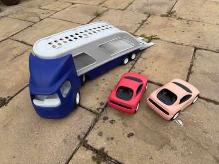 Photo of free Car Transporter and Cars outdoor toys (Brookman's Park AL9) #1