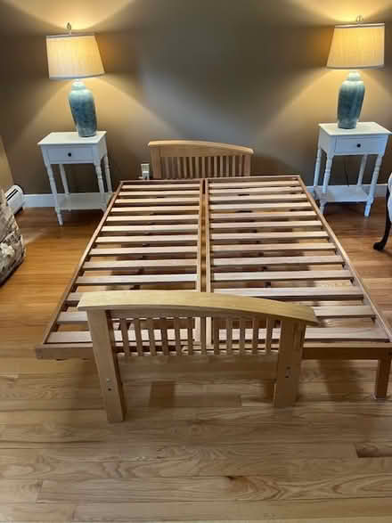 Photo of free Futon Sofa / Bed Frame - Queen Size (West Stockbridge, MA) #2