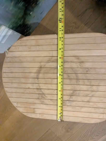 Photo of free Small bamboo washing basket (M32 stretford) #4