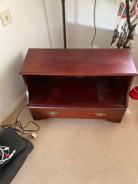 Photo of free Mahogany TV table (Adeyfield HP2) #1