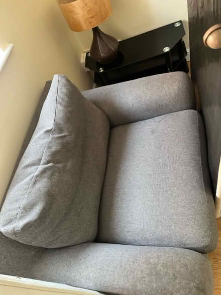Photo of free Gray Armchair (Didsbury M20) #2
