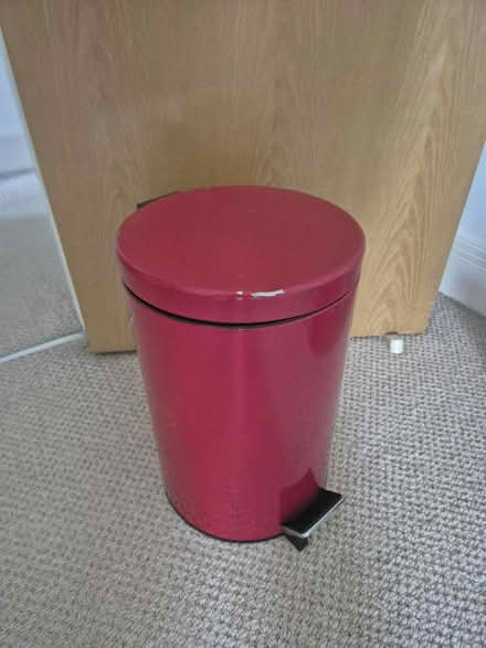 Photo of free Red pedal bin (Tunbridge Wells) #1