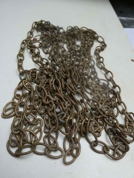 Photo of free about 5 metres of fine brass chain (Whitestake PR4) #1