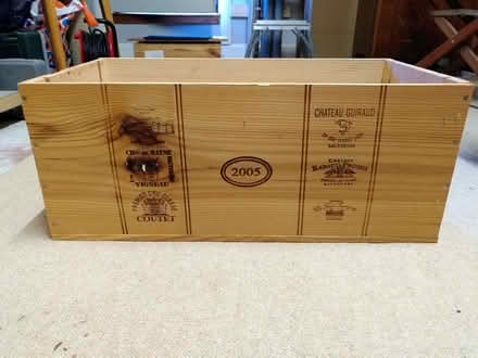 Photo of free Wooden wine boxes large (Whitehill EH22) #3