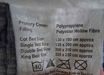 Photo of free 3 x Duvets (Size Single) (S2) #2