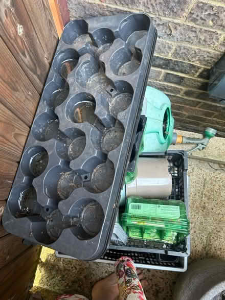 Photo of free Plant pots and trays various sizes (ME15 8) #3
