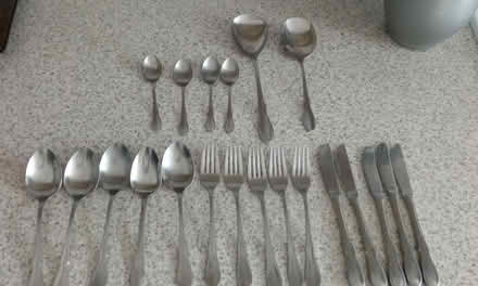 Photo of free Stainless steel cutlery set (St Margarets TW1) #1