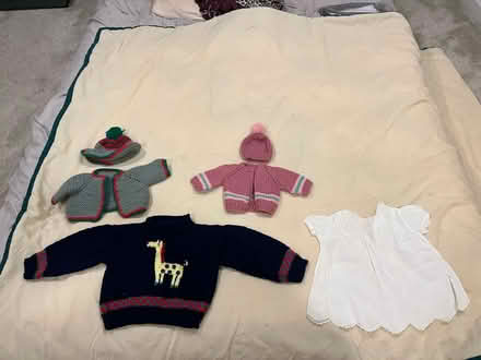 Photo of free Baby, doll clothes: hand knit (Randolph Hills (Ashley Drive)) #1