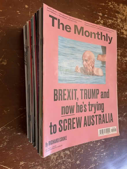 Photo of free Yes Magazine and The Monthly (Near Dunoon NSW) #1