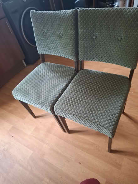 Photo of free 4 kitchen chairs to give away in good condition (Bromham Road MK40) #1
