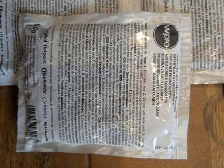 Photo of free Washing machine cleaner sachets (M32 stretford) #2