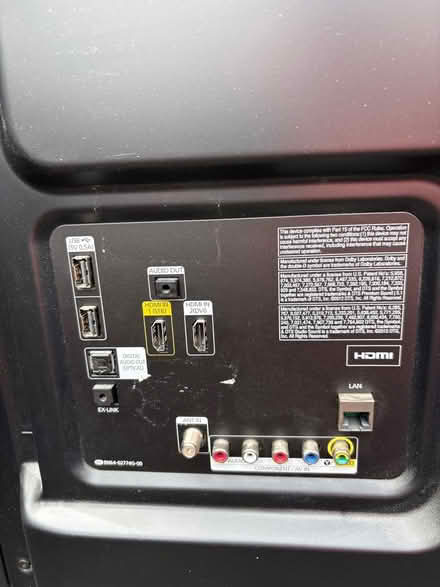 Photo of free 50” Samsung TV (Appleton) #3
