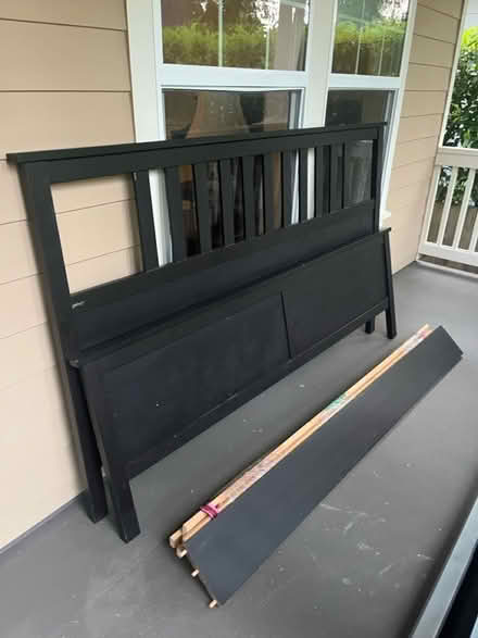 Photo of free King bed frame (Maple Leaf) #1